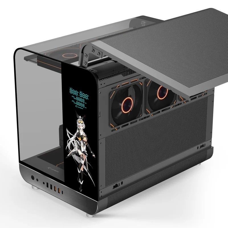 New Design Desktop Gamer Case  - Pc Gaming Pink review and price