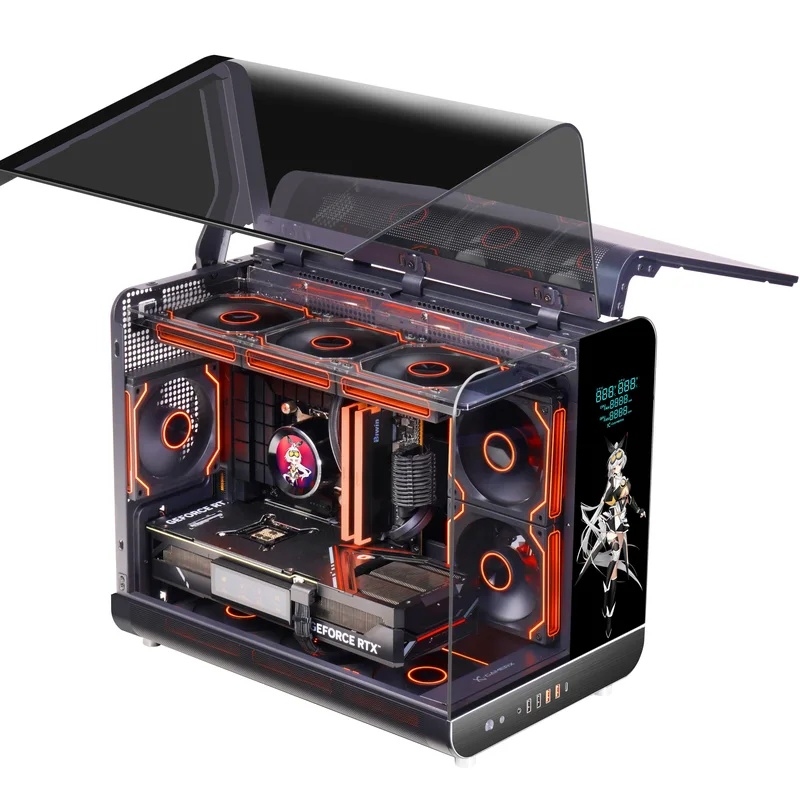 New Design Desktop Gamer Case  - Pc Gaming Pink review and price