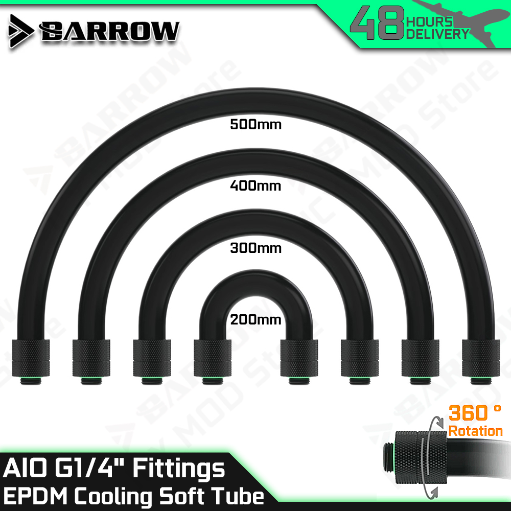 Barrow AIO EPDM Soft Tube G1/4 - Pc Water Cooling review and price