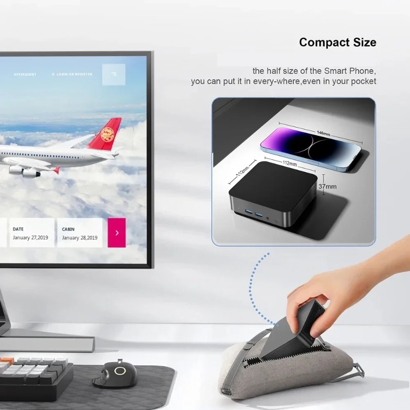 Intel Core N150 Mini Portable  - Pc Gaming Intel review and price